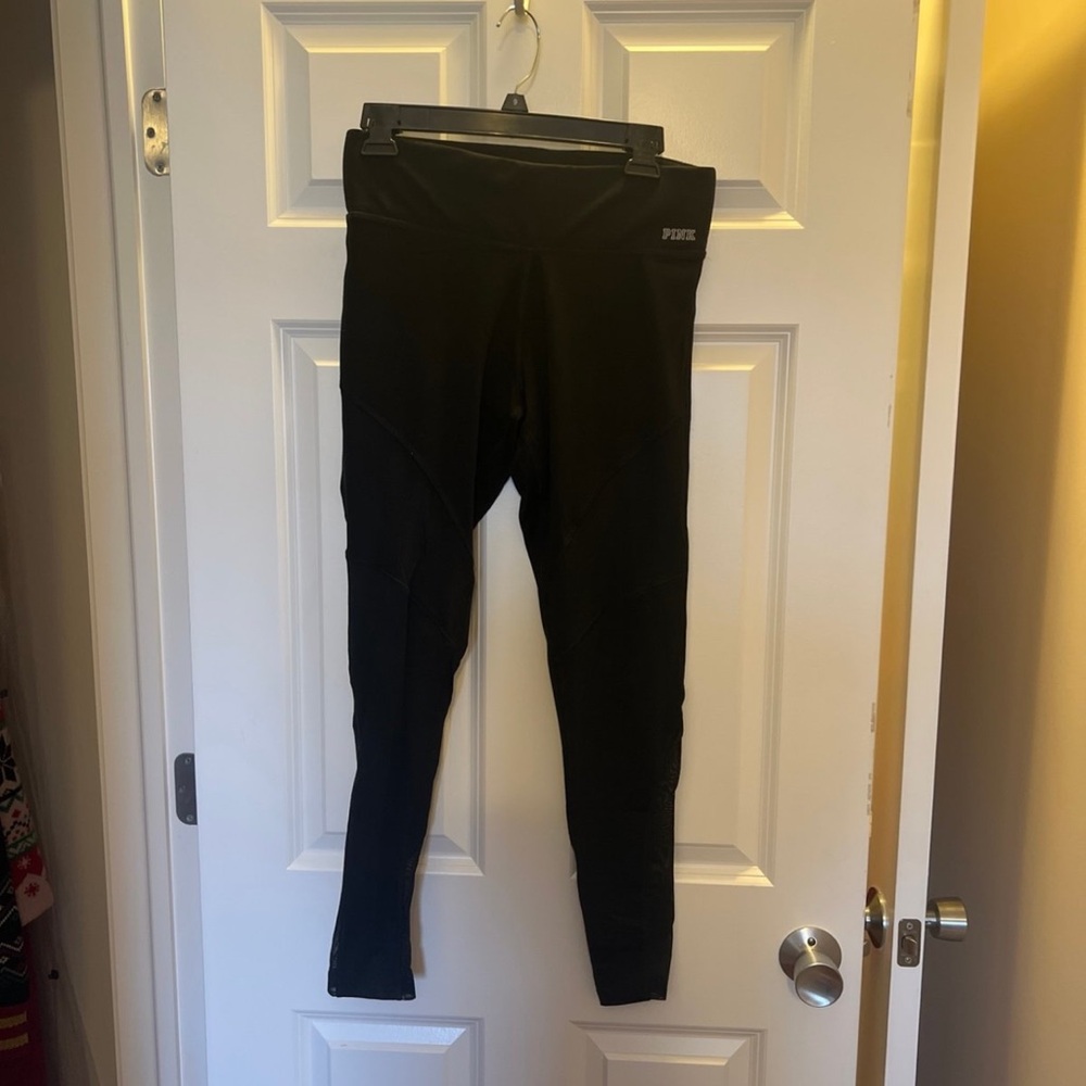 PINK mesh leggings